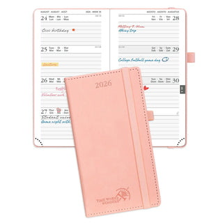 POPRUN 2026 Weekly Planner Pink
