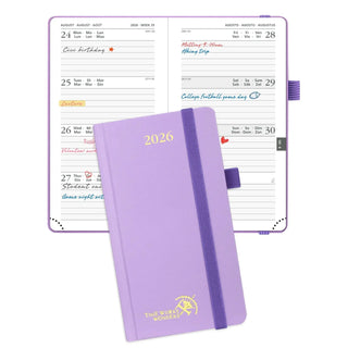POPRUN 2026 Weekly Planner Violet