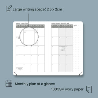 POPRUN 2026 Weekly Planner