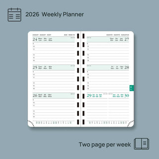 POPRUN 2026 Weekly Planner