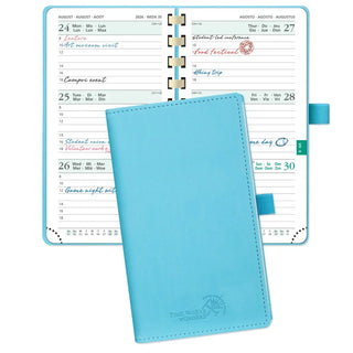 POPRUN 2026 Weekly Planner Donau Blue