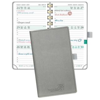POPRUN 2026 Weekly Planner Gray