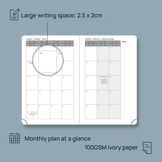 POPRUN 2026 Weekly Planner
