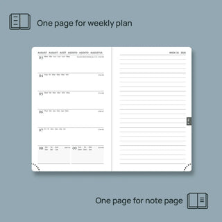 POPRUN 2026 Weekly Planner