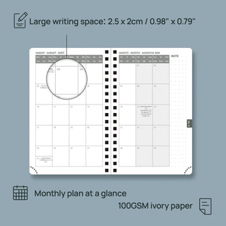 POPRUN 2026 Weekly Planner