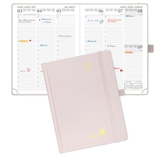 POPRUN 2026-2027 Academic Planner Light Pink