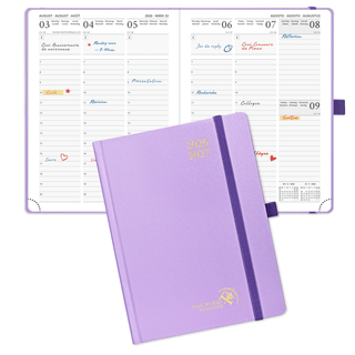 POPRUN 2026-2027 Academic Planner Violet