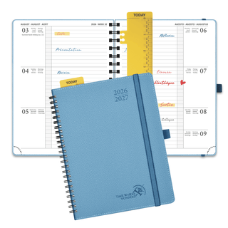 POPRUN 2026-2027 Academic Planner Aquamarine