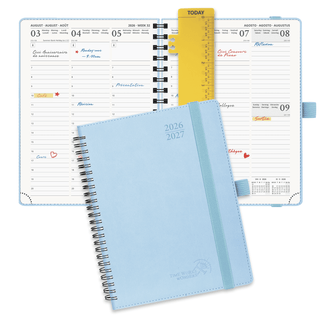 POPRUN 2026-2027 Academic Planner Blue