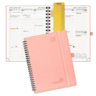 POPRUN 2026-2027 Academic Planner Pink