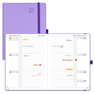 POPRUN 2026-2027 Academic Planner Lavender