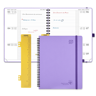 POPRUN 2026-2027 Academic Planner Lavender