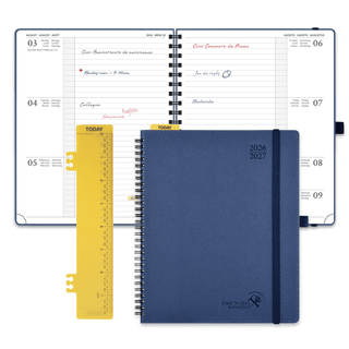 POPRUN 2026-2027 Academic Planner Navy Blue