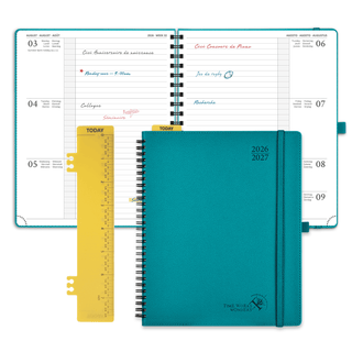 POPRUN 2026-2027 Academic Planner Pacific Green