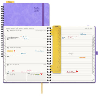 POPRUN 2026-2027 Academic Planner Lillac
