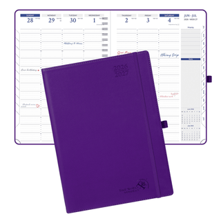 POPRUN 2026-2027 Academic Planner Purple
