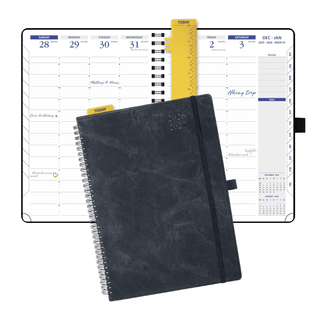 POPRUN 2026-2027 Academic Planner Black