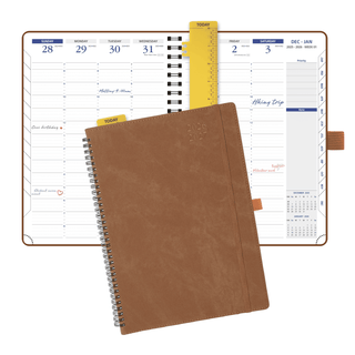 POPRUN 2026-2027 Academic Planner Brown