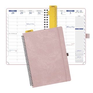 POPRUN 2026-2027 Academic Planner Pink