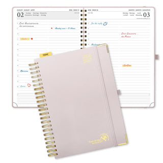 POPRUN 2026-2027 Academic Planner Light Pink