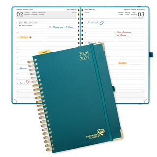 POPRUN 2026-2027 Academic Planner Pacific Green