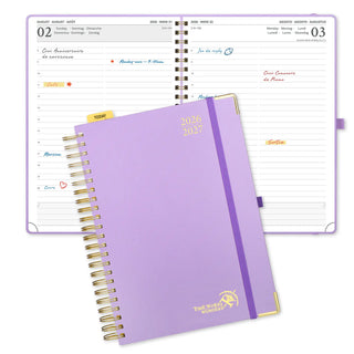 POPRUN 2026-2027 Academic Planner Violet