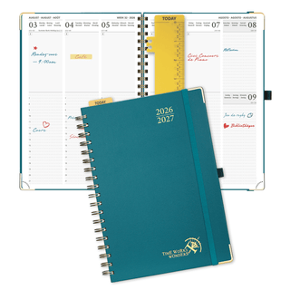POPRUN 2026-2027 Academic Planner Pacific Green