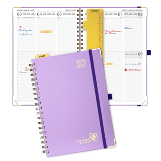 POPRUN 2026-2027 Academic Planner Violet