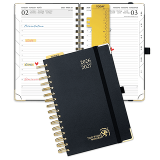POPRUN 2026-2027 Academic Planner Black