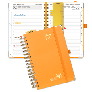 POPRUN 2026-2027 Academic Planner Orange