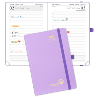 POPRUN 2026-2027 Academic Planner Violet
