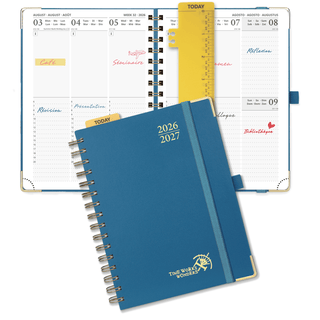 POPRUN 2026-2027 Academic Planner Night Sky Blue