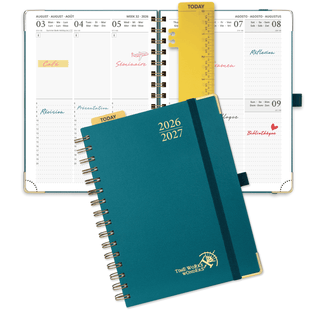 POPRUN 2026-2027 Academic Planner Pacific Green