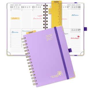 POPRUN 2026-2027 Academic Planner Violet