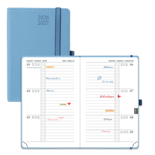 POPRUN 2026-2027 Academic Planner Aquamarine