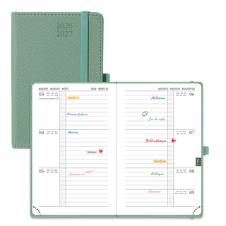 POPRUN 2026-2027 Academic Planner Army Green