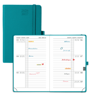 POPRUN 2026-2027 Academic Planner Pacific Green