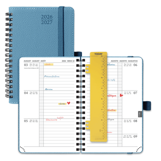 POPRUN 2026-2027 Academic Planner Aquamarine