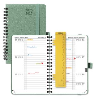 POPRUN 2026-2027 Academic Planner Army Green