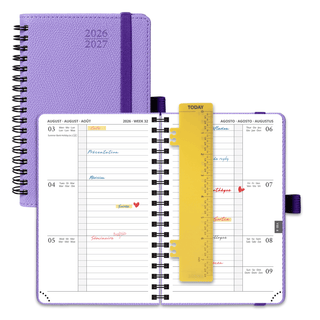 POPRUN 2026-2027 Academic Planner Lavender
