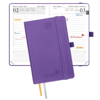 POPRUN 2026-2027 Academic Planner Purple