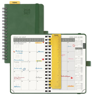 POPRUN 2026-2027 Academic Planner Green