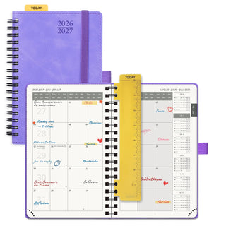 POPRUN 2026-2027 Academic Planner Lilac