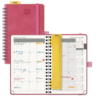 POPRUN 2026-2027 Academic Planner Magenta