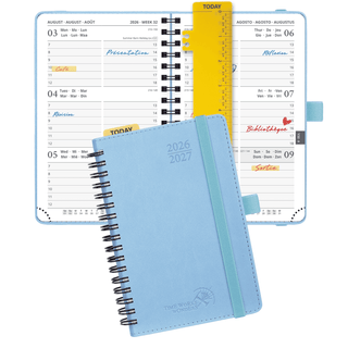 POPRUN 2026-2027 Academic Planner Blue