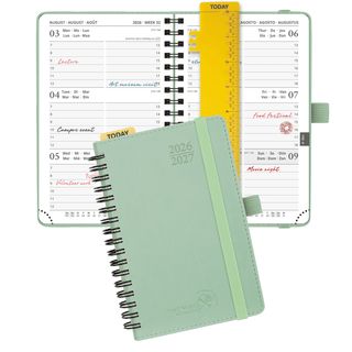 POPRUN 2026-2027 Academic Planner Celadon Green