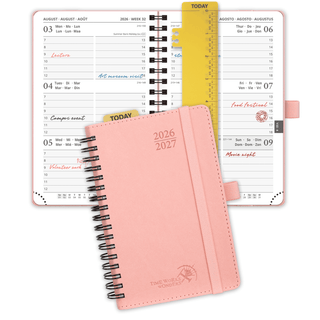 POPRUN 2026-2027 Academic Planner Pink
