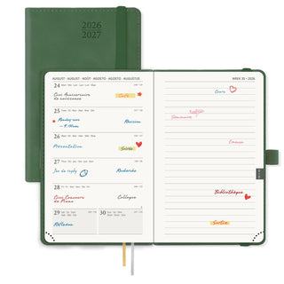 POPRUN 2026-2027 Academic Planner Green
