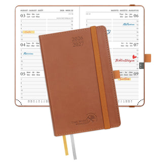 POPRUN 2026-2027 Academic Planner Brown