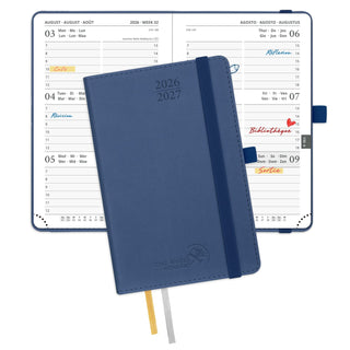 POPRUN 2026-2027 Academic Planner Navy Blue